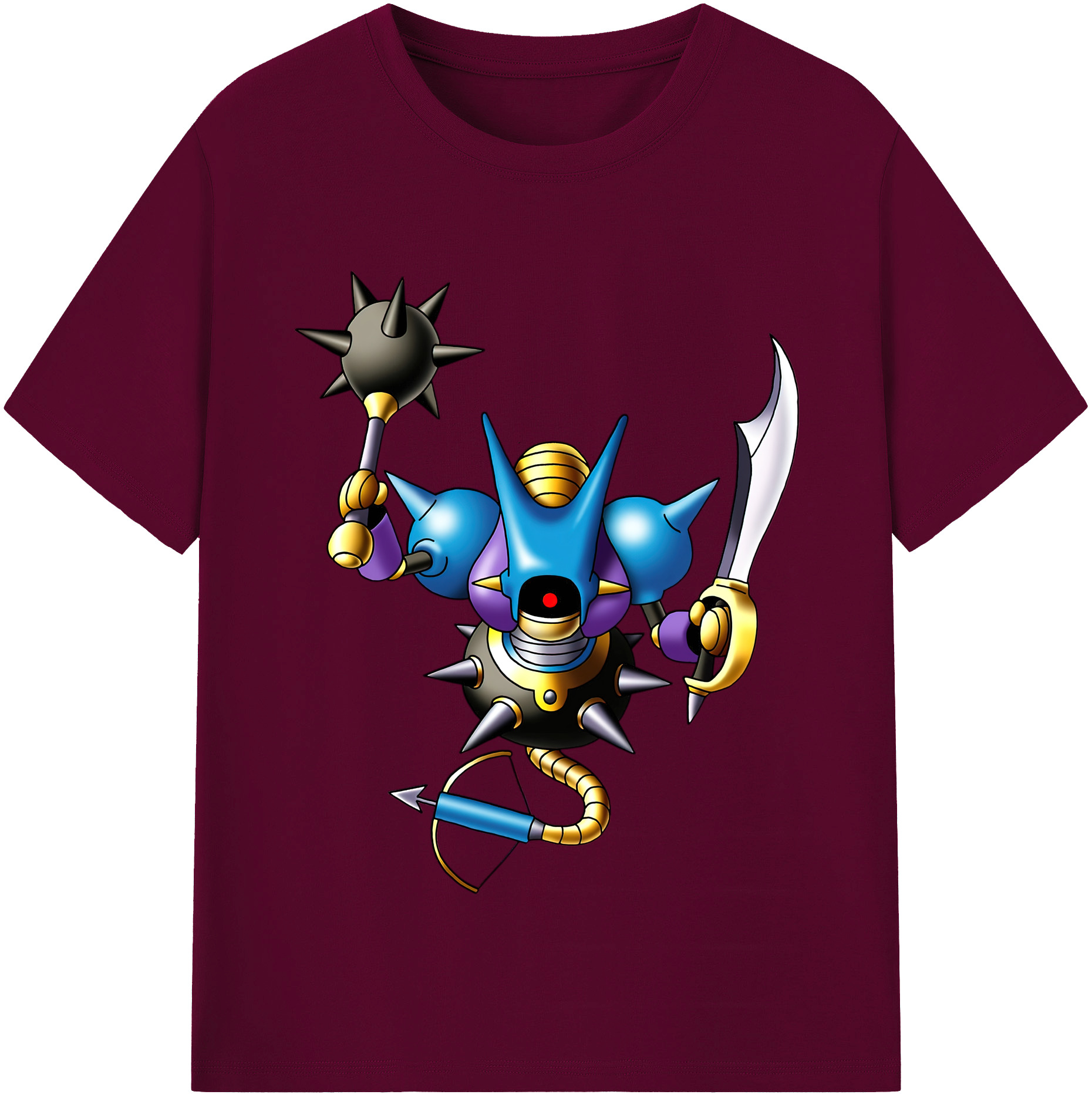 （画像用） ドラゴンクエスト Doragon Kuesuto Dragon Quest レディースカジュアルプリントTシャツ（綿100％）